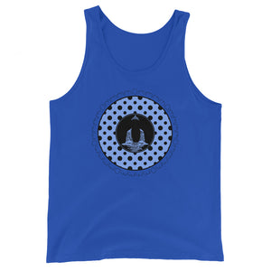 OM Buddha-Blue with Black Polka Dots (avail. in 3 colors)