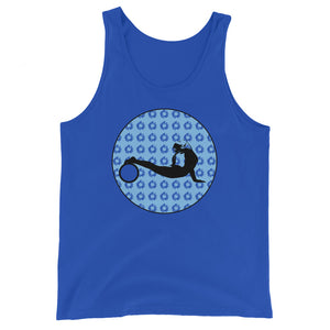 Yoga Wheel-Blue with Daisies (avail. in 2 colors)