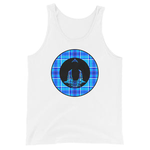 Buddha-Blue & Cyan Plaid (avail. in 3 colors)