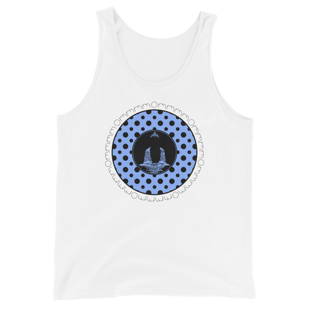 OM Buddha-Blue with Black Polka Dots (avail. in 3 colors)