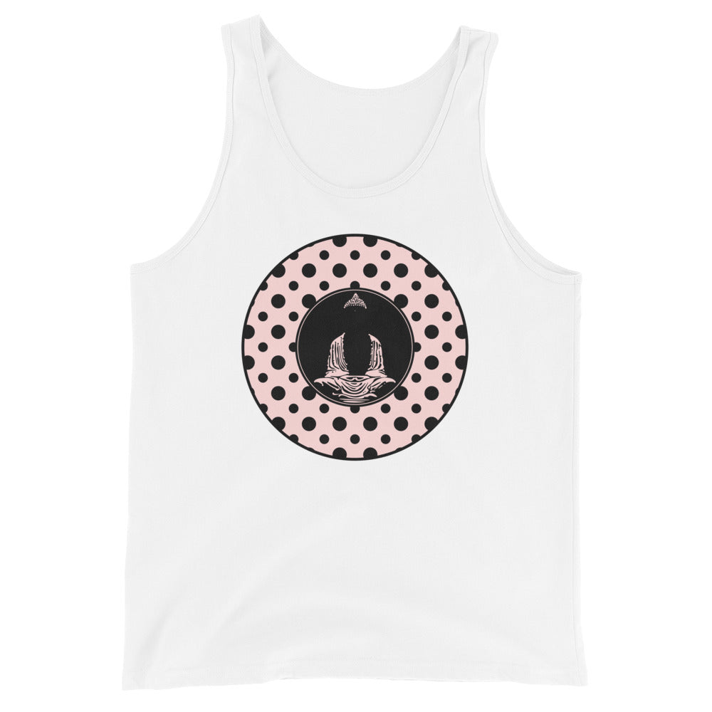 Buddha-Pink with Black Polka Dots (avail. in 2 colors)