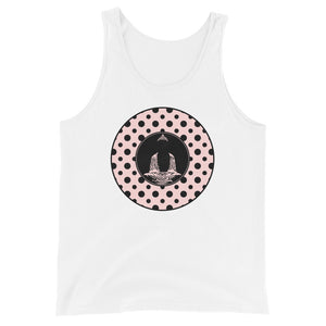 Buddha-Pink with Black Polka Dots (avail. in 2 colors)