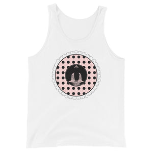 Om Buddha-Pink with Black Polka Dots (avail. in 2 colors)